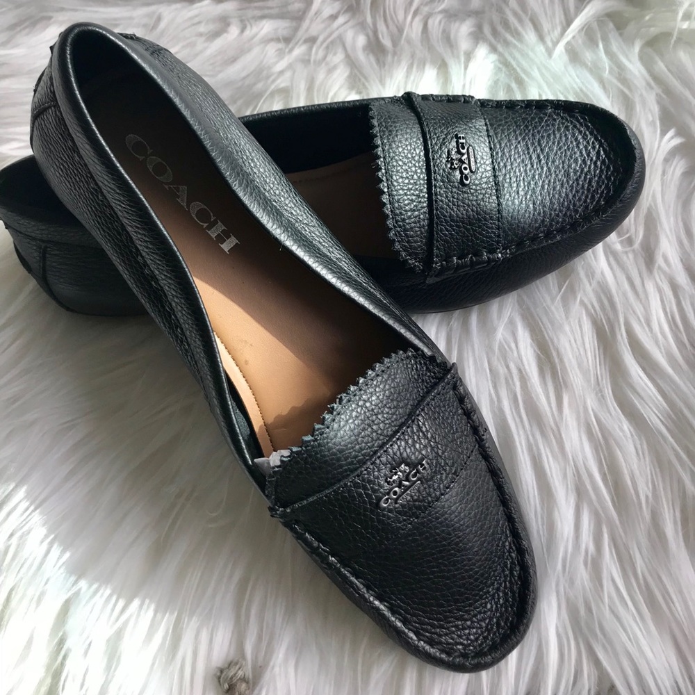 Coach Black Loafers